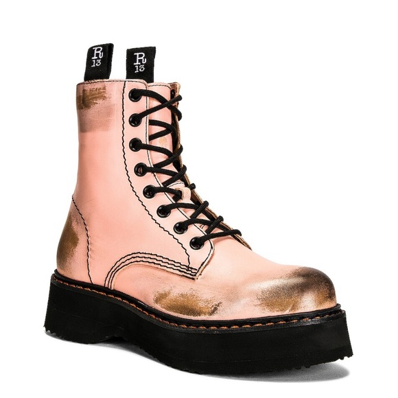 NIB R13 Single Stack Boot, 36